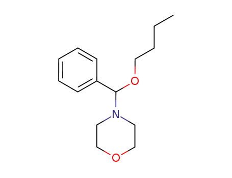 Molecular Structure of 37733-78-1 (4-(butoxy-phenyl-methyl)-morpholine)