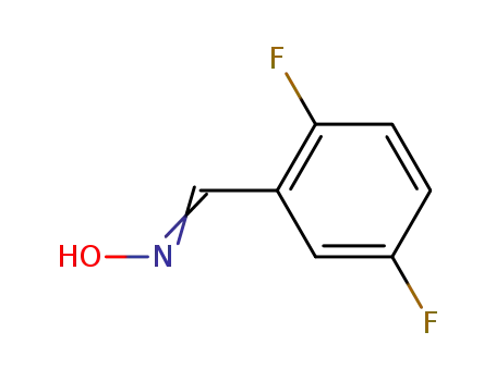 Molecular Structure of 247092-13-3 (Benzaldehyde, 2,5-difluoro-, oxime (9CI))
