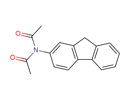 Molecular Structure of 642-65-9 (2-DIACETYLAMINOFLUORENE)