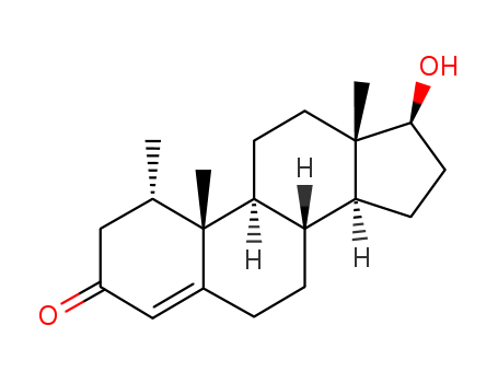 Androst-4-en-3-one,17-hydroxy-1-methyl-, (1a,17b)-