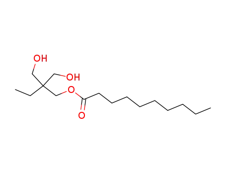 Molecular Structure of 64131-19-7 (2,2-bis(hydroxymethyl)butyl decanoate)
