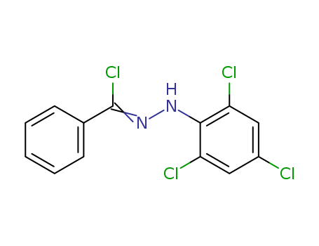 N-(2,4,6-Trichlorophenyl)benzenecarbohydrazonoylchloride