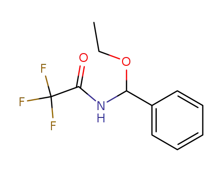 Molecular Structure of 76303-25-8 (α-ethoxy-α-trifluoroacetamidotoluene)