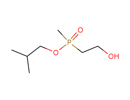Phosphinic acid,(2-hydroxyethyl)methyl-, 2-methylpropyl ester (9CI)