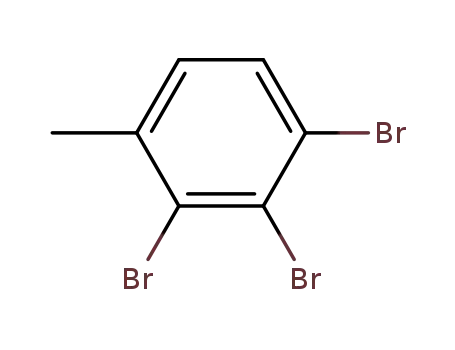 Molecular Structure of 93701-30-5 (Benzene, 1,2,3-tribromo-4-methyl-)