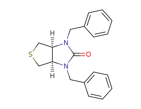1H-Thieno[3,4-d]imidazol-2(3H)-one, tetrahydro-1,3-bis(phenylmethyl)-,
cis-