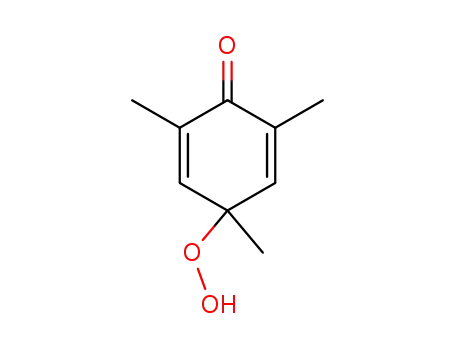 2,5-Cyclohexadien-1-one, 4-hydroperoxy-2,4,6-trimethyl-