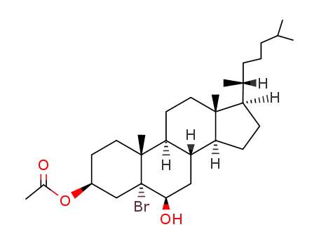 5-브로모-5α-콜레스탄-3,6-디올 3-아세테이트