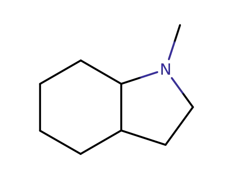 Molecular Structure of 1194-58-7 (1H-Indole, octahydro-1-methyl-, cis-)