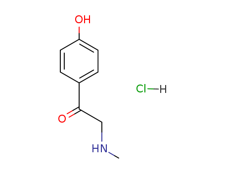 1-(4-hydroxyphenyl)-2-methylamino-ethanone hydrochloride