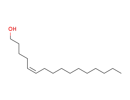 Molecular Structure of 106463-48-3 (Δ5-hexadecenol)