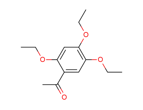 Molecular Structure of 63213-29-6 (1-(2,4,5-triethoxyphenyl)ethan-1-one)