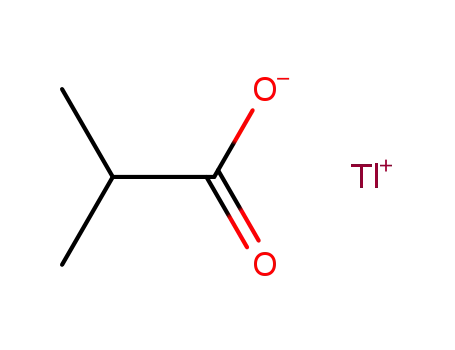 Propanoic acid, 2-methyl-, thallium(1+) salt