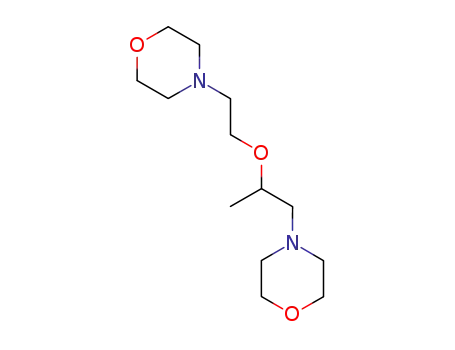 Molecular Structure of 111681-72-2 (Morpholine, 4-2-1-methyl-2-(4-morpholinyl)ethoxyethyl-)