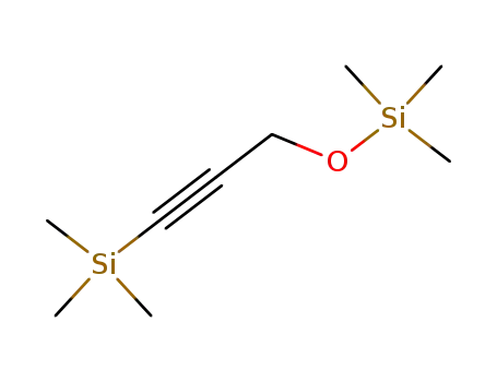 Molecular Structure of 50965-66-7 (1-trimethylsilyloxy-3-trimethylsilylprop-2-yne)