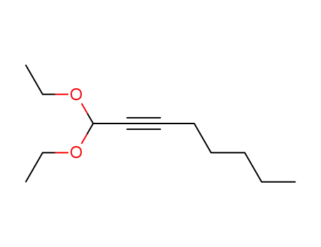 Molecular Structure of 16387-55-6 (2-OCTYNAL DIETHYL ACETAL  98)