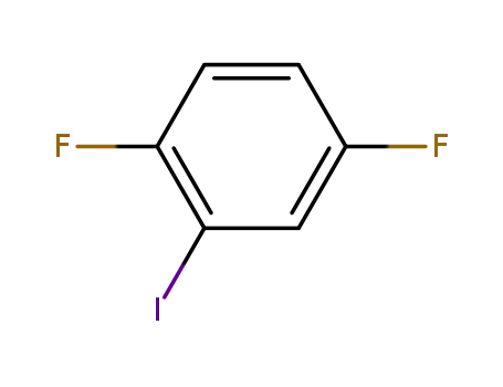 Molecular Structure of 2265-92-1 (2,5-Difluoroiodobenzene)