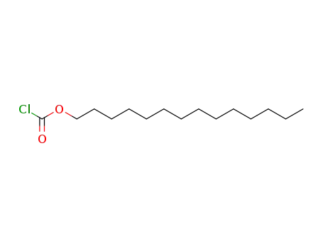 Molecular Structure of 56677-60-2 (Myristyl chloroformate)