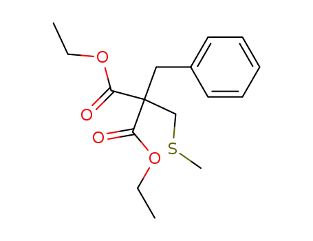 diethyl 2-benzyl-2-(methylthiomethyl)malonate