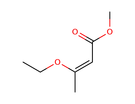 Molecular Structure of 85153-65-7 (methyl 3-ethoxy-2-butenoate)