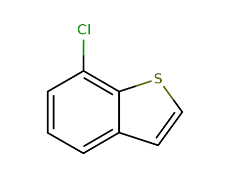 Molecular Structure of 90407-14-0 (7-CHLORO-BENZO[B]THIOPHENE)