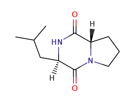 Molecular Structure of 36238-67-2 (Cyclo[D-Leu-L-Pro-])