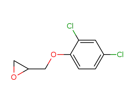 Molecular Structure of 2212-07-9 (2-[(2,4-DICHLOROPHENOXY)METHYL]OXIRANE)