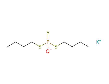 Molecular Structure of 1217597-47-1 (O-potassium S,S-dibutylphosphorotrithioate)