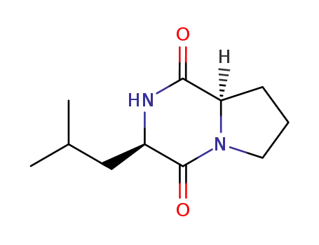 Molecular Structure of 274680-11-4 (CYCLO(-D-LEU-D-PRO))