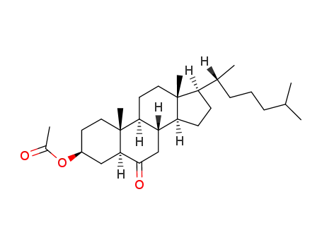 6-Oxocholestan-3-yl acetate