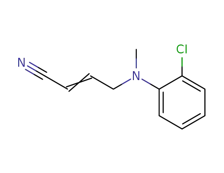 N-methyl-N-(o-chlorophenyl)-4-amino-2-butenenitrile