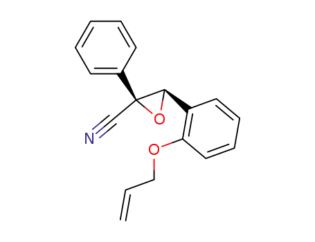 Oxiranecarbonitrile, 2-phenyl-3-[2-(2-propenyloxy)phenyl]-, trans-