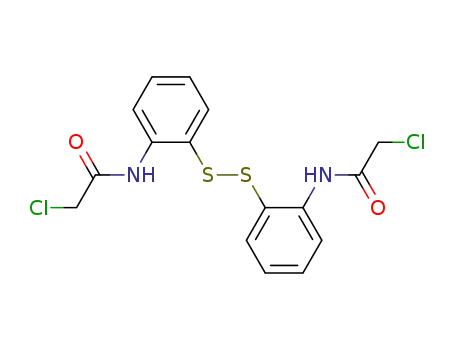 bis-[2-(2-chloro-acetylamino)-phenyl]-disulfide