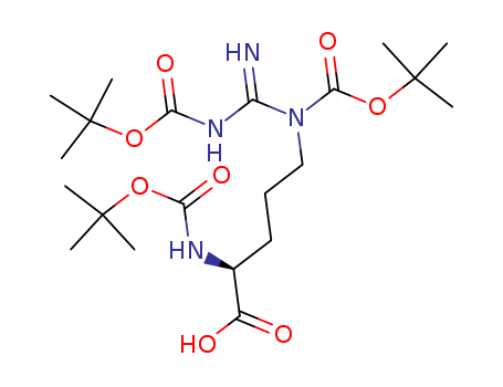 (S)-5-(1,3-Bis(tert-butoxycarbonyl)guanidino)-2-((tert-butoxycarbonyl)amino)pentanoic acid