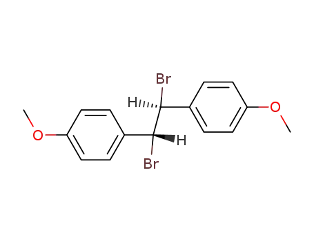 meso-1.2-Bis-<4-methoxy-phenyl>-1.2-dibrom-ethan