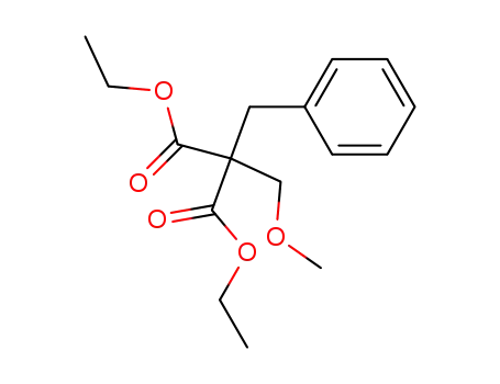 Molecular Structure of 69858-85-1 (benzyl-methoxymethyl-malonic acid diethyl ester)