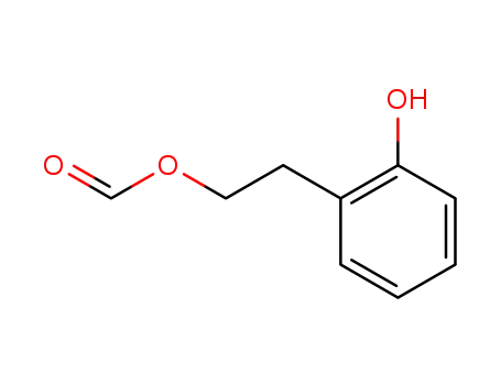Molecular Structure of 112998-47-7 (Ameisensaeure-<2-(2-hydroxyphenyl)ethyl>ester)