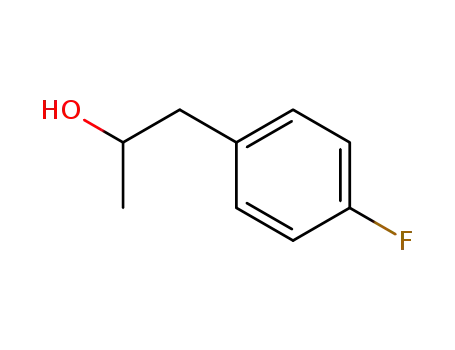 Molecular Structure of 444308-32-1 (Benzeneethanol, 4-fluoro-alpha-methyl- (9CI))