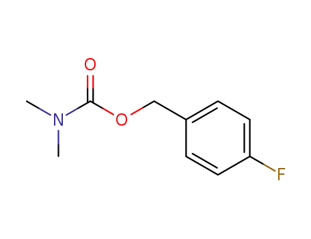 Molecular Structure of 84640-22-2 (Carbamic acid, dimethyl-, (4-fluorophenyl)methyl ester)