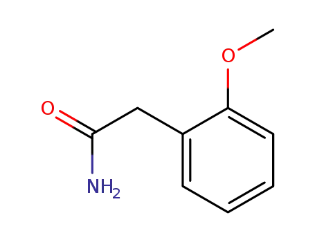 Molecular Structure of 33390-80-6 (2-(2-METHOXYPHENYL)-ACETAMIDE)
