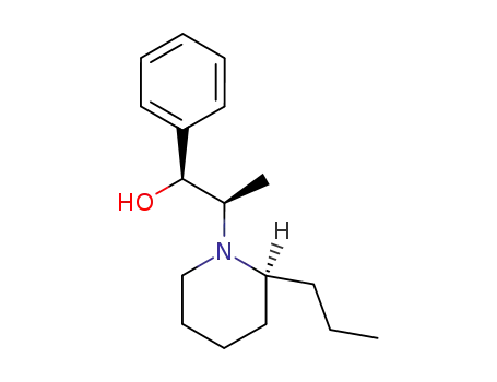 (1S,2R)-1-Phenyl-2-((S)-2-propyl-piperidin-1-yl)-propan-1-ol
