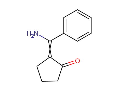 Cyclopentanone, 2-(aminophenylmethylene)-