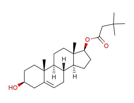 3,3-Dimethyl-butyric acid (3S,8R,9S,10R,13S,14S,17S)-3-hydroxy-10,13-dimethyl-2,3,4,7,8,9,10,11,12,13,14,15,16,17-tetradecahydro-1H-cyclopenta[a]phenanthren-17-yl ester