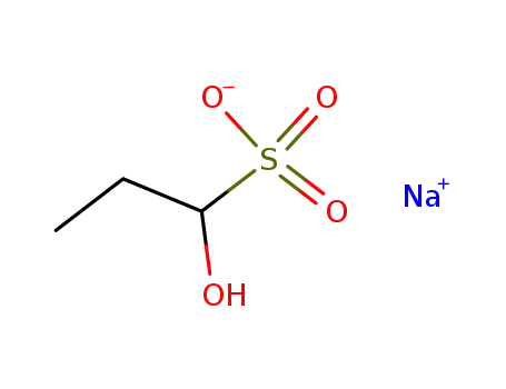 Molecular Structure of 32792-21-5 (1-Propanesulfonic acid, 1-hydroxy-, monosodium salt)