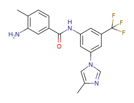 4-methyl-N-[3-(4-methyl-1H-imidazol-1-yl)-5-(trifluoromethyl)phenyl]-3-aminobenzamide