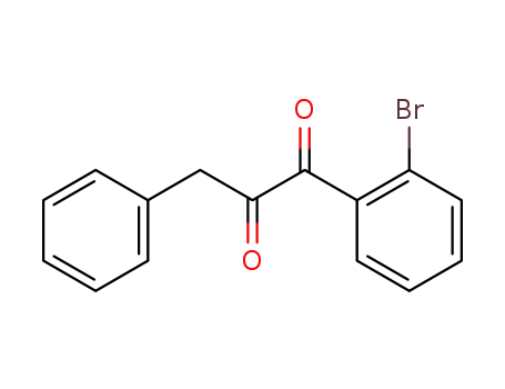 Molecular Structure of 876488-42-5 (1-(2-bromo-phenyl)-3-phenyl-propane-1,2-dione)