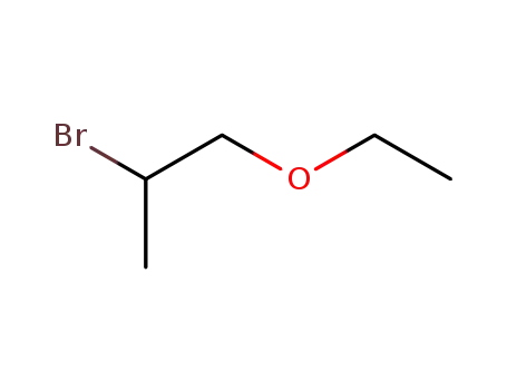 Molecular Structure of 71385-98-3 (1-ethoxy-2-bromo-propane)