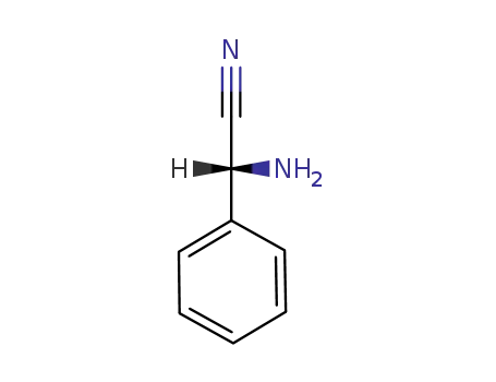 Molecular Structure of 45789-64-8 ((R)-phenylglycine nitrile)