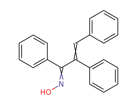 Molecular Structure of 7512-68-7 ((1Z)-N-hydroxy-1,2,3-triphenylprop-2-en-1-imine)