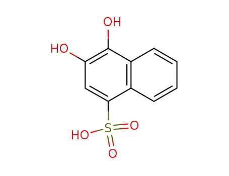 Molecular Structure of 16223-99-7 (1-Naphthalenesulfonic acid, 3,4-dihydroxy-)